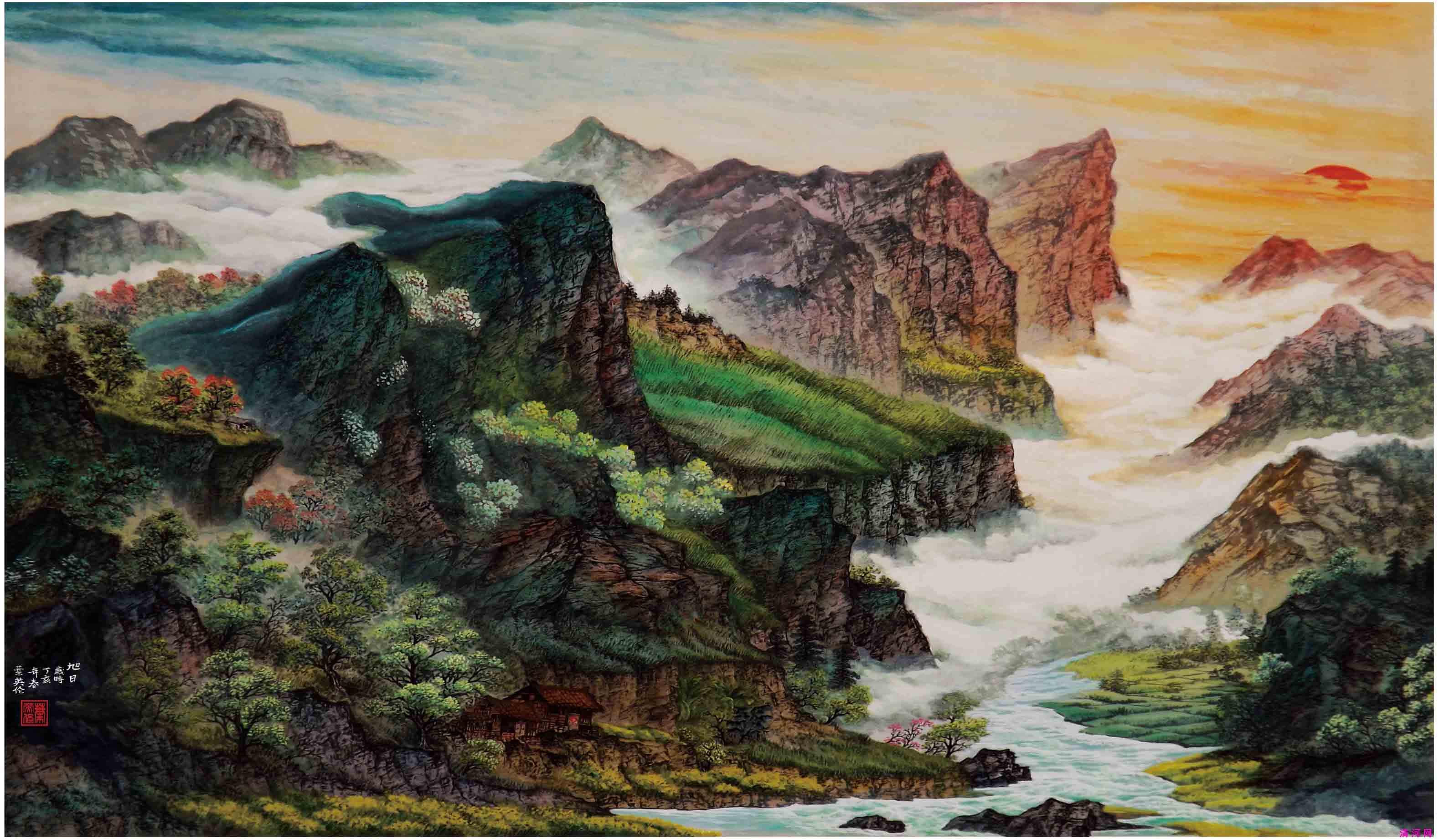 旭日79cm×110cm  .jpg