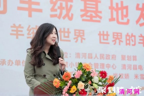 聚划算·卖空打造“清河羊绒”区域公共品牌