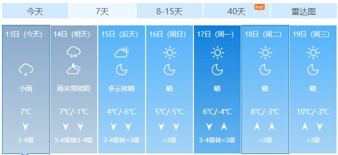 天气预报
