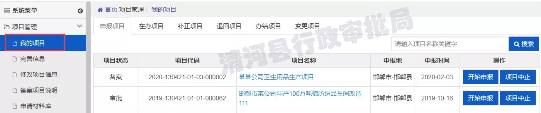 河北省投资项目在线审批监管平台操作指南