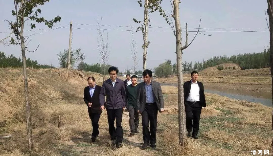 清河县 县长韩恺巡查督办河湖整治工作