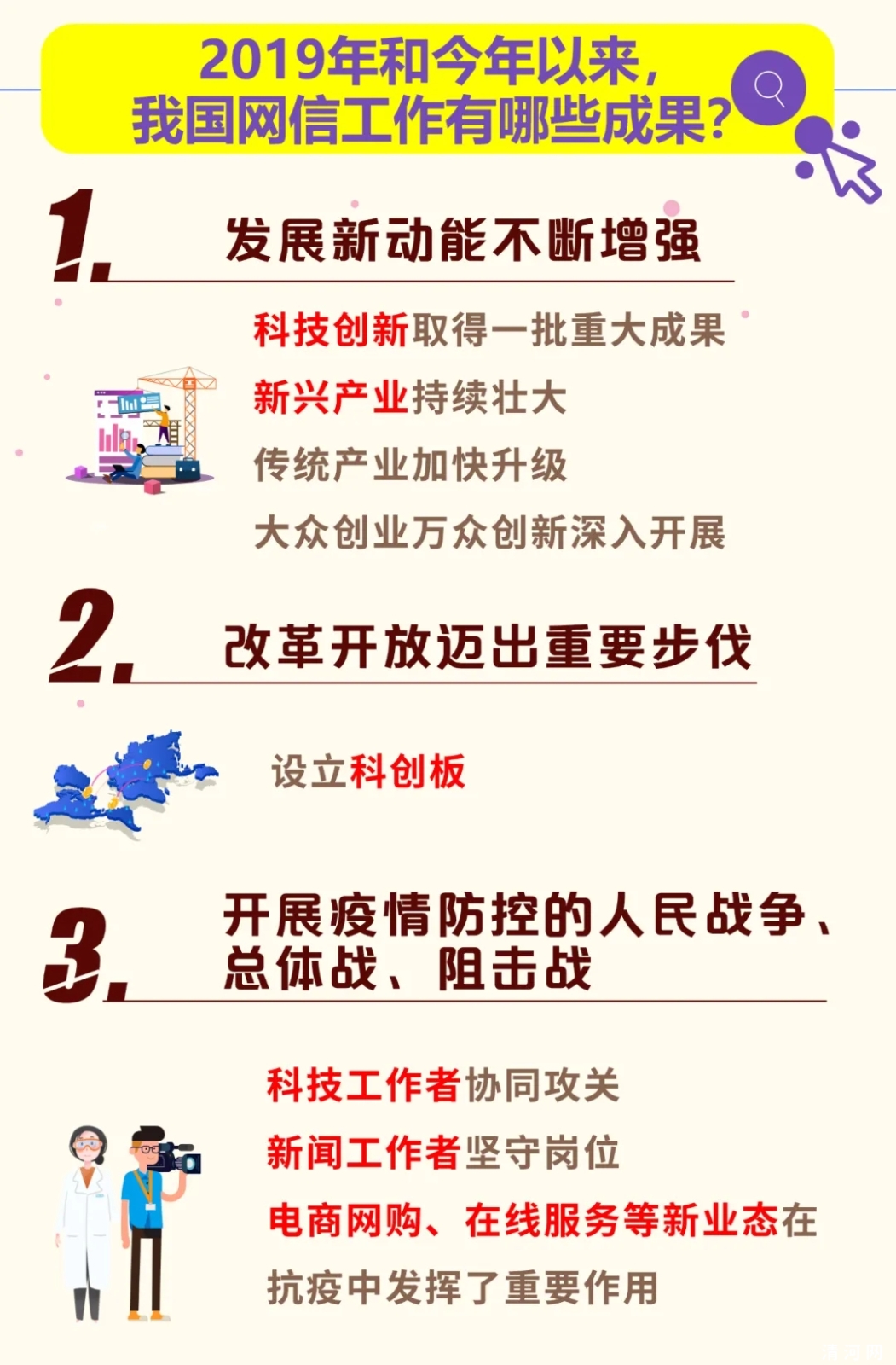 一图秒懂！《政府工作报告》提及哪些网信工作