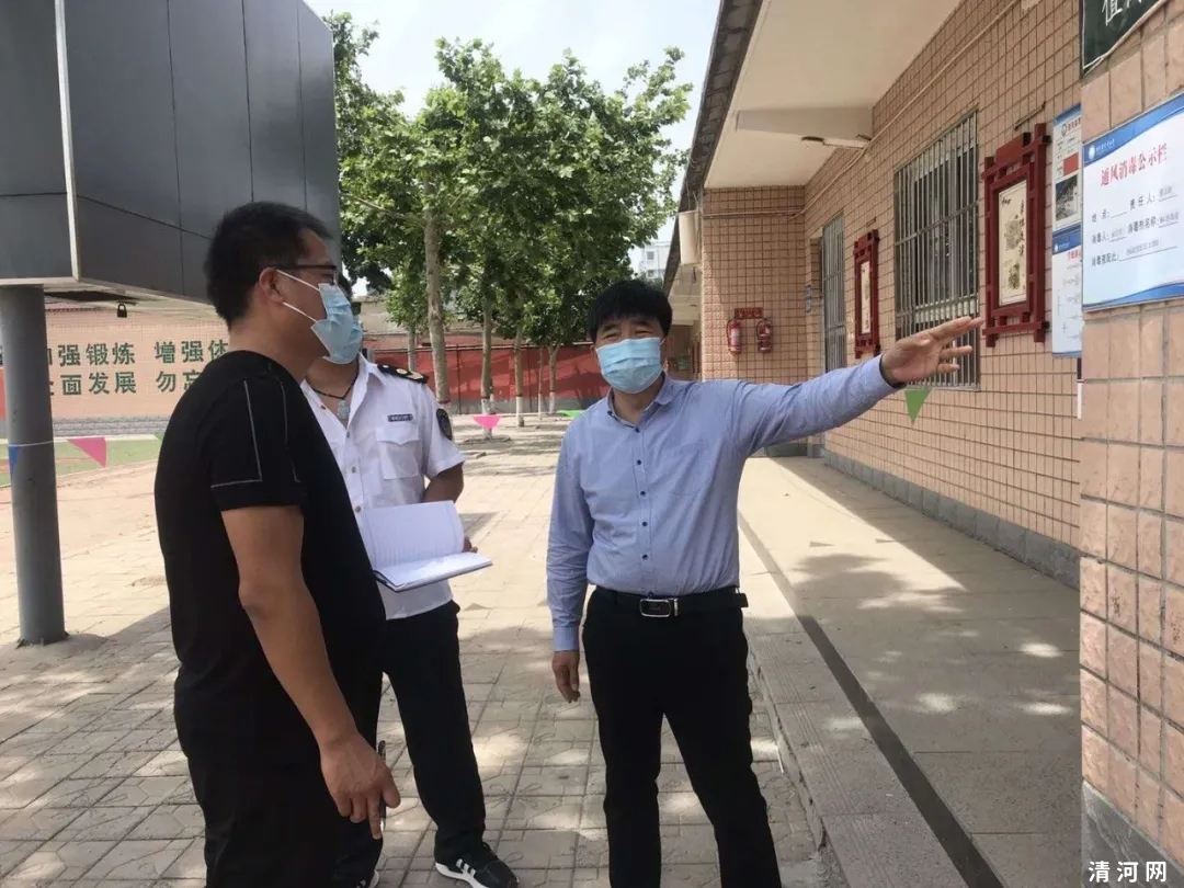 县教育局联合县卫健、应急、住建、消防、疾控、市场监管、公安等部门开展春季开学核查验收!